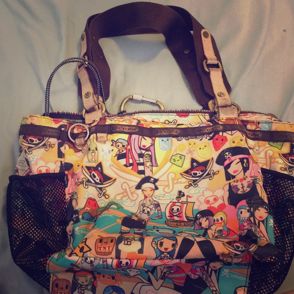 Authentic Tokidoki Pirata Mamma Mia tote bag